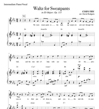 Load image into Gallery viewer, "Waltz for Sweatpants" - Piano Versions