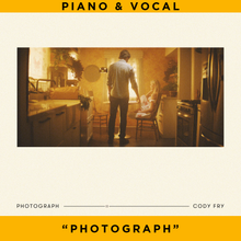 Load image into Gallery viewer, "Photograph" - Piano/Vocal Score
