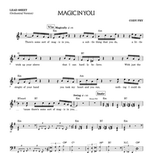 Load image into Gallery viewer, "Magic in You" - Lead Sheet [FREE]
