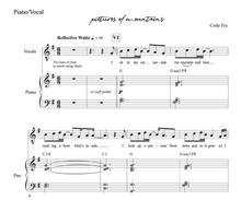 Load image into Gallery viewer, &quot;Pictures of Mountains&quot; - Piano/Vocal Score
